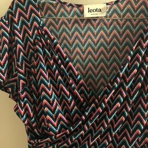Leota jersey knit sweetheart dress size XL